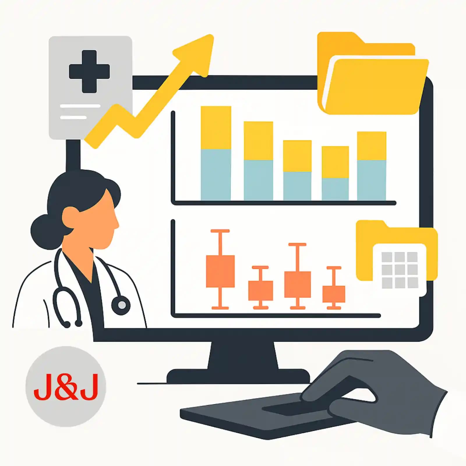 How Johnson & Johnson reduced patient data analytics time by 80%?